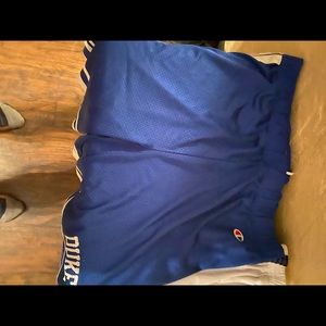 Men’s xl duke blue devil shorts